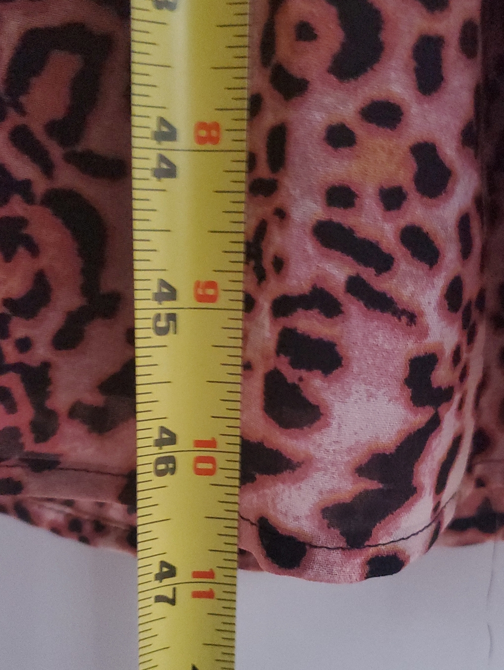 Anthropologie Ranna Gill Leopard Print Cutout Midi Dress Size Small Twist Front - Picture 15 of 16